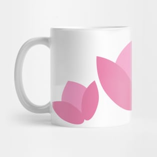 Pink Lotus Flowers Digital Art | Melanie Jensen Illustrations Mug